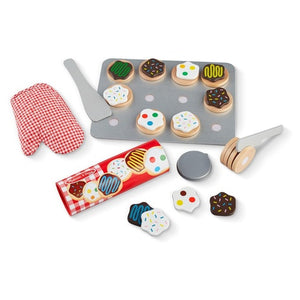 Melissa & Doug Slice and Bake Cookies Wooden Play Food Set