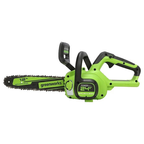 Greenworks 24V 12" Brushless Cordless Compact Chainsaw (Tool Only)