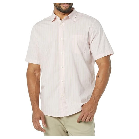 Amazon Essentials Men's Regular-Fit Stretch Poplin Shirt