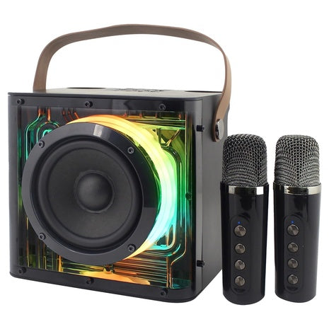 Magnavox Portable Karaoke System with 2 Wireless Microphones