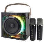 Magnavox Portable Karaoke System with 2 Wireless Microphones