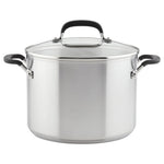 KitchenAid 8-Quart Stainless Steel Stockpot with Lid