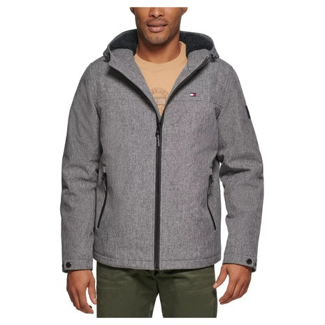 Tommy HilfigerMen's Softshell Hooded Jacket