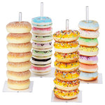 4 Acrylic Donut Stands