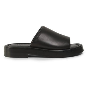 Ferragamo Men's Leather Platform Slide Sandals