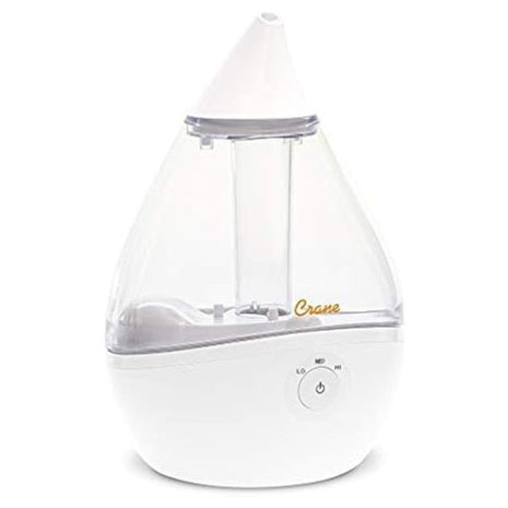 Crane Ultrasonic Teardrop Cool Mist Humidifier (0.5 Gallon)