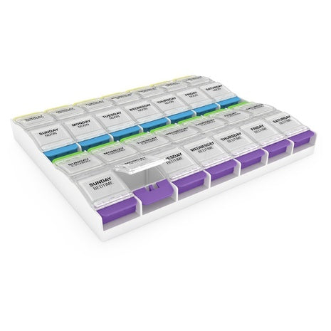 Ezy Dose 7-Day Pill Organizer (4 Times a Day)