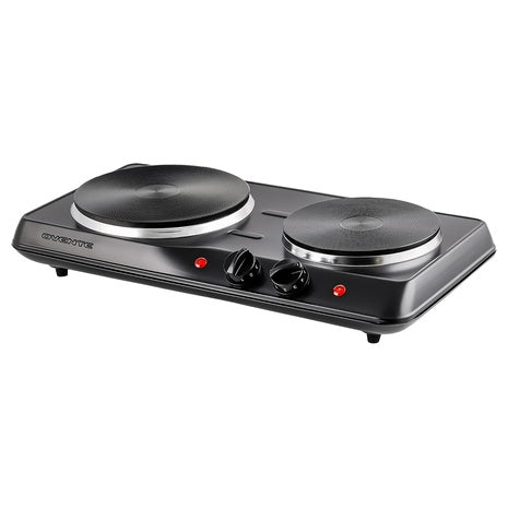 Ovente Electric Countertop Double Burner Cooktop