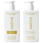 Native Coconut & Turmeric Shampoo and Conditioner