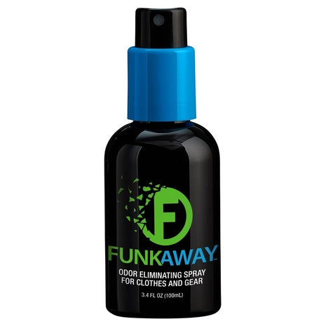 FunkAway Odor Eliminator Spray For Shoes, Clothes And Gear, 3.4 Fl oz