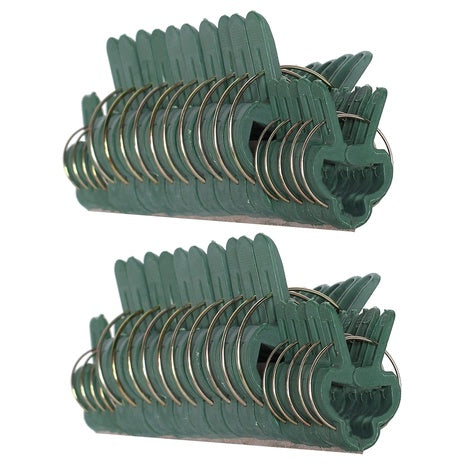 40-Piece Gentle Gardening Plant & Flower Lever Loop Gripper Clips
