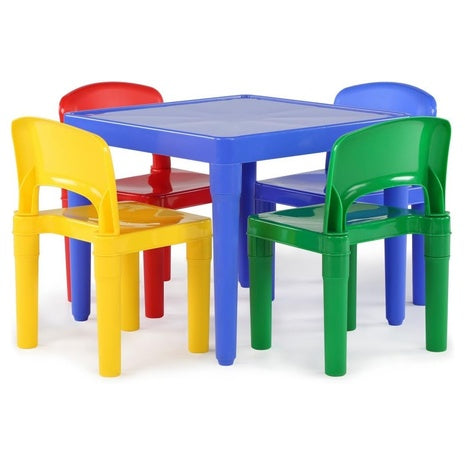 Plastic Activity Table & 4 Chairs