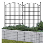 10-Pack Luckpro 32" X 23.6ft Garden Fence No Dig Metal Panels