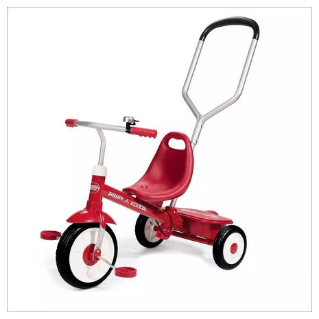 Radio Flyer Kid's Adjustable Steer & Stroll Trike