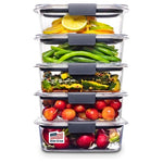 5-Pack Rubbermaid 3.2 Cup Container