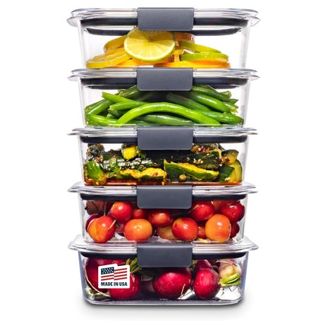5-Pack Rubbermaid 3.2 Cup Container