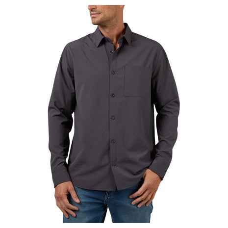 32 Degrees Men's Casual Long Sleeve Dress Shirt