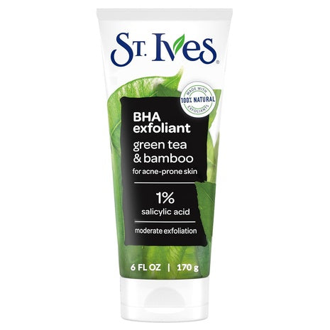 6oz. St. Ives Blackhead BHA Exfoliant Face Scrub