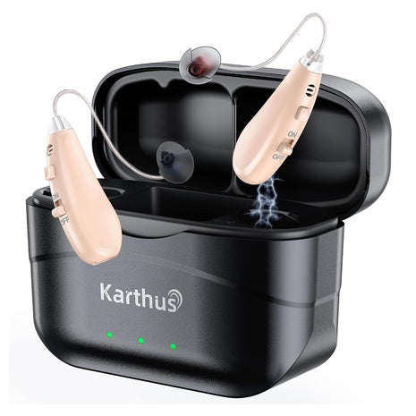 Karthus Rechargeable Hearing Aids With Noise Reduction