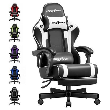 Jecqcupg Ergonomic 7-Point Support Gaming Chair