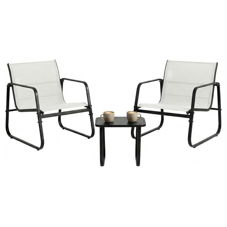 Dumos 3-Piece Patio Furniture Set With Table