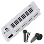 Pyle 37-Key Keyboard with Mic & Built-In Speakers