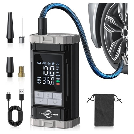 150 PSI 2X Fast Cordless Tire Inflator Portable Air Compressors