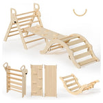 7-in-1 Wooden Montessori Climbing Set