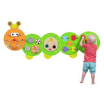 8 Activity Caterpillar Sensory Wall Panel