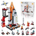 12 in 1 Aerospace Toys with Rocket Launcher