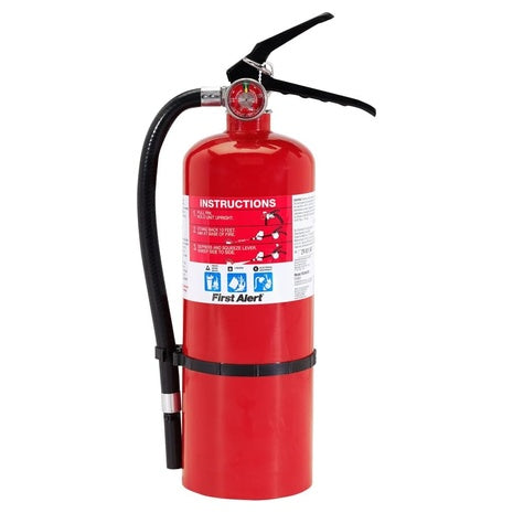 First Alert Pro5 Rechargeable Heavy Duty Fire Extinguisher
