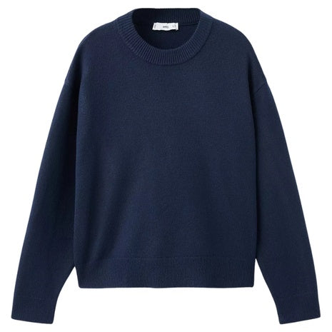 Mango Women's Round-Neck Knitted Sweater