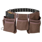 Faux Sede Leather Heavy Duty Tool Pouch Bag