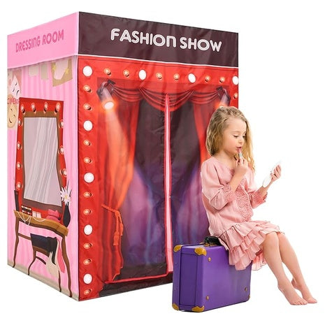 Kids Foldable Play Tent with Light