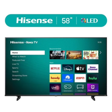 58" Hisense 58QD50R 4K Ultra HD Smart QLED Roku TV