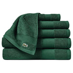 6-Piece Lacoste Supima Cotton Bath Towel Set