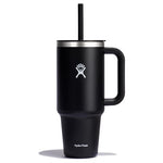 40oz Hydro Flask Insulated Stainless Steel Travel Tumbler W/Lid & Straw