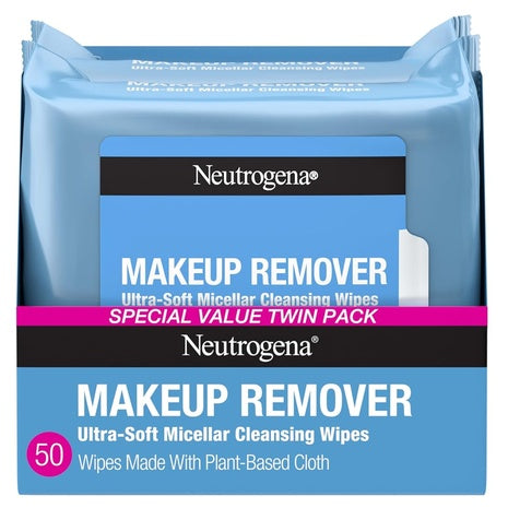 50 Neutrogena Makeup Remover Micellar Wipes