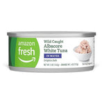 5-Pack 5oz Amazon Fresh Solid White Albacore Tuna