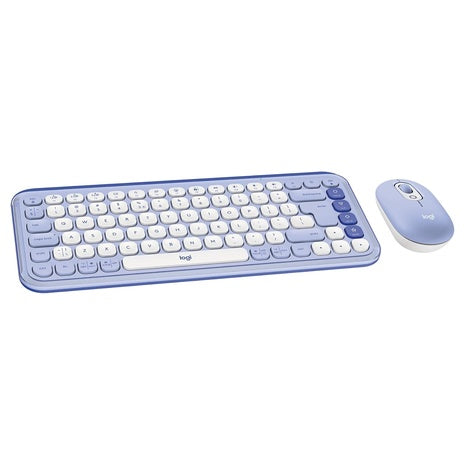 Logitech Pop Icon Bluetooth Keyboard and Mouse Combo