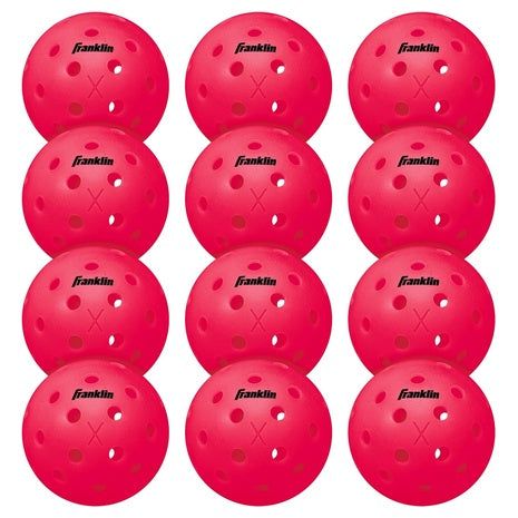 12 Franklin Sports X-40 Outdoor Pickleballs