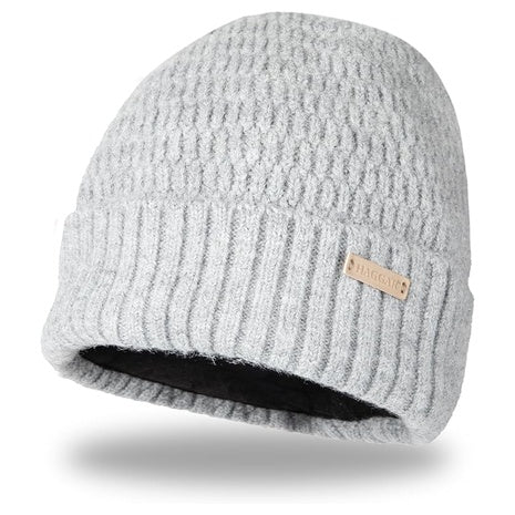 Haggar Mens Knit Cuffed Beanie Hat