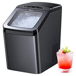 Wamife Self-Cleaning Finish Nugget Pebble Ice Maker