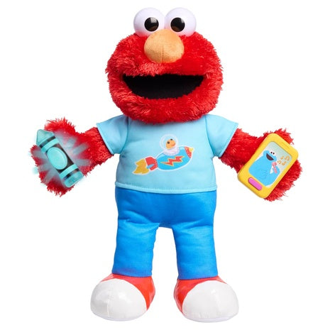 Sesame Street Learning Elmo Plush with 50+ Phrases