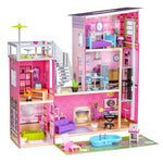 KidKraft Uptown Wooden Dollhouse with 36 Accessories