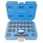 22-Piece Wheel Locking Nut Key Kit Compatible With BMW Series