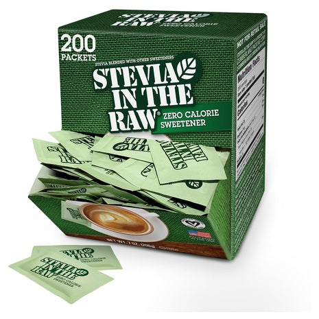 200 Stevia In The Raw Stevia Sweetener Packets