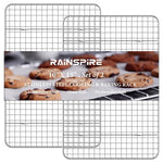 2-Pack Stainless Steel Cooling Racks (10″ x 15″)