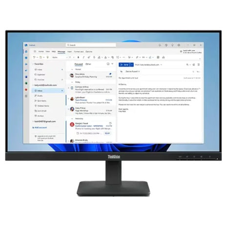 23.8" Lenovo ThinkVision S24-4e FHD 100Hz 4ms IPS Monitor