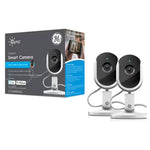 2-Pack GE Lighting 1080p Resolution Cync Indoor WiFi Smart Camera